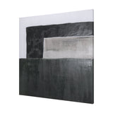 Block II by Mercana Studio a Hand Embellished Textured Canvas by Mercana at Eve Furniture