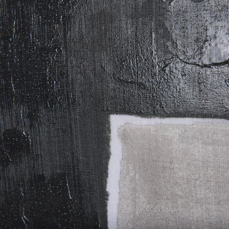 Block II by Mercana Studio a Hand Embellished Textured Canvas by Mercana at Eve Furniture