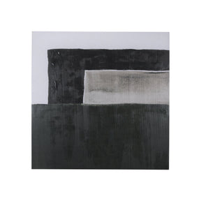 Block II by Mercana Studio a Hand Embellished Textured Canvas by Mercana at Eve Furniture