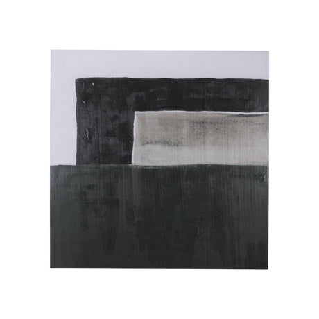 Block II by Mercana Studio a Hand Embellished Textured Canvas by Mercana at Eve Furniture