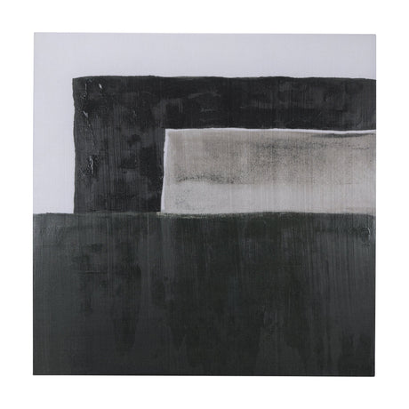 Block II by Mercana Studio a Hand Embellished Textured Canvas by Mercana at Eve Furniture