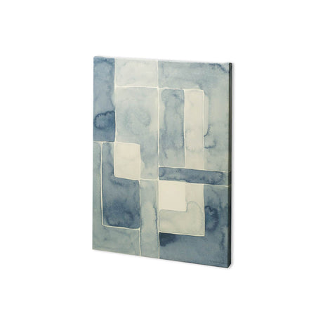 Blockade I by Vanna Lam a Hand Embellished Textured Canvas by Mercana at Eve Furniture