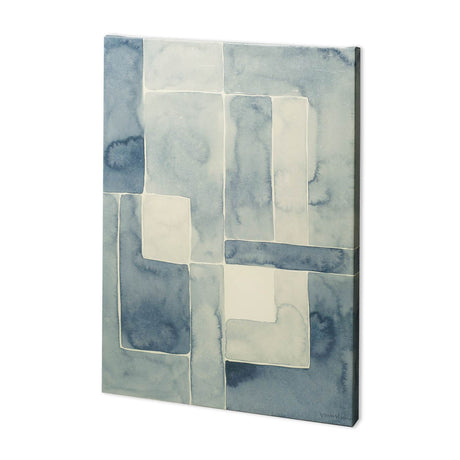 Blockade I by Vanna Lam a Hand Embellished Textured Canvas by Mercana at Eve Furniture