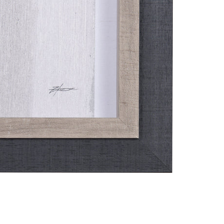 Blocks I by Mercana Studio a Hand Embellished Textured Framed Art Print by Mercana at Eve Furniture