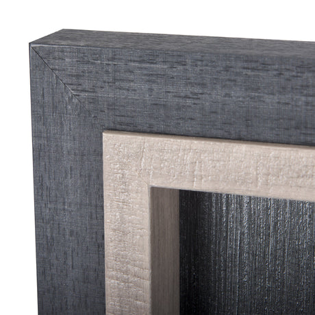 Blocks I by Mercana Studio a Hand Embellished Textured Framed Art Print by Mercana at Eve Furniture