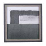 Blocks II by Mercana Studio a Hand Embellished Textured Framed Art Print by Mercana at Eve Furniture