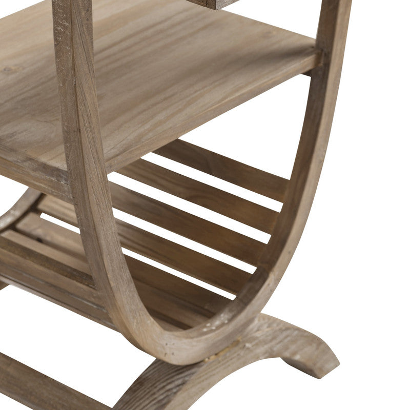 Blondelle Brown Accent Table by Crestview at Eve Furniture