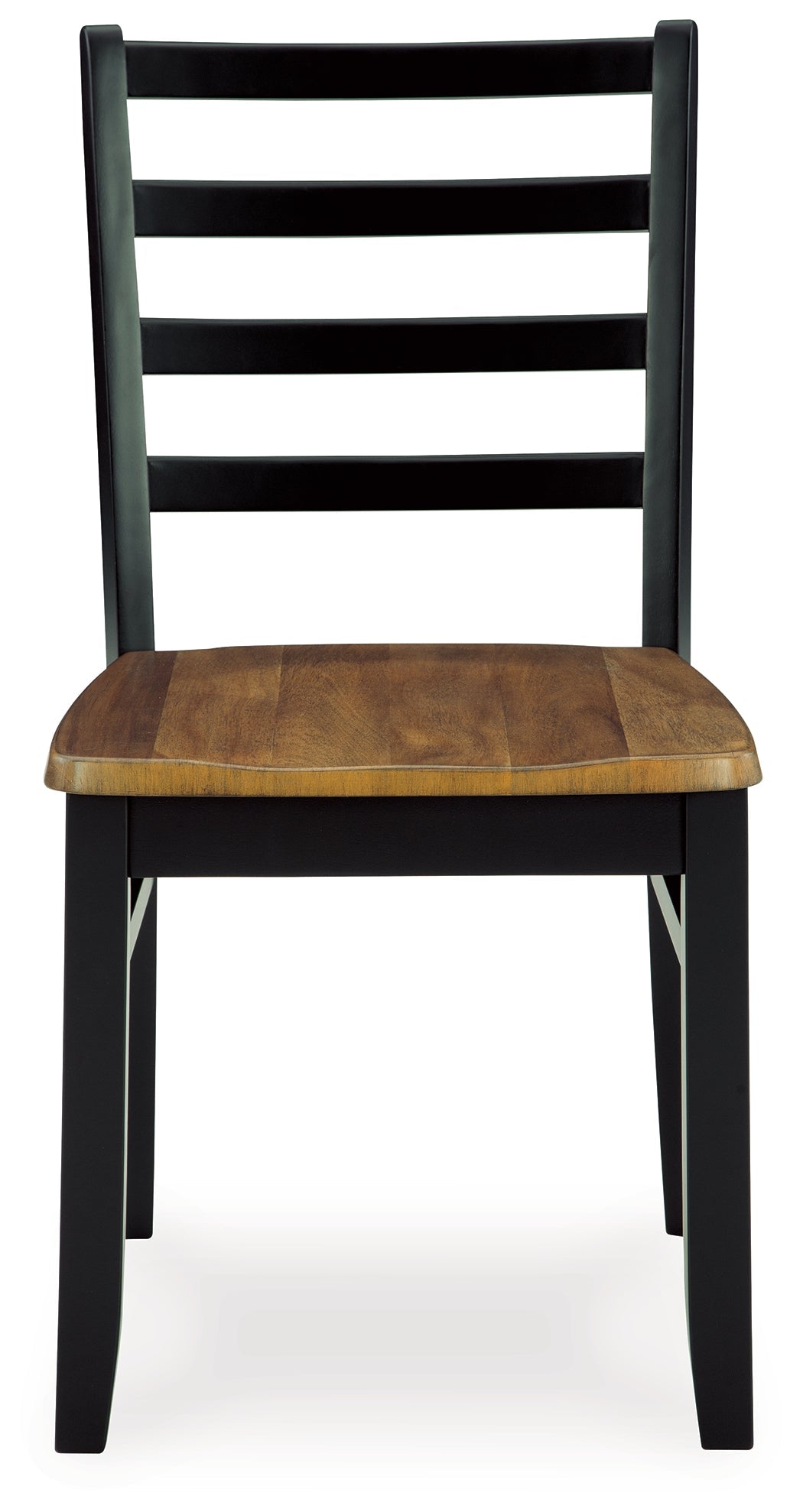 Blondon Brown/Black Dining Table and 4 Chairs (Set of 5)