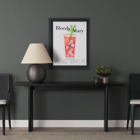 Bloody Mary by Mercana Studio a Hand Embelished Textured Framed Art Print Matted under Glass by Mercana at Eve Furniture