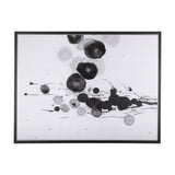 Blooming by Mercana Studio a Hand Embellished Textured Framed Canvas by Mercana at Eve Furniture