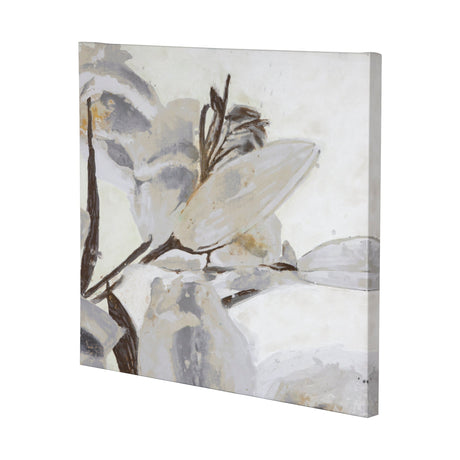 Blooming Opalescent I by Mercana Studio a Hand Embellished Textured Canvas by Mercana at Eve Furniture