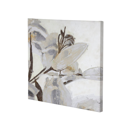 Blooming Opalescent I by Mercana Studio a Hand Embellished Textured Canvas by Mercana at Eve Furniture