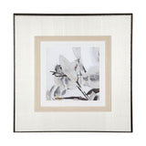 Blooming Opalescent I by Mercana Studio Hand Embellished Textured Framed Art Print Matted under Glas by Mercana at Eve Furniture