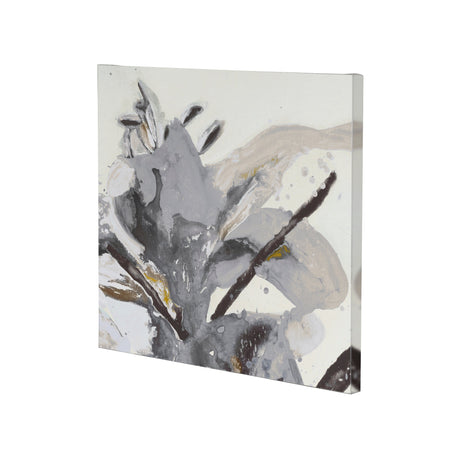 Blooming Opalescent II by Mercana Studio a Hand Embellished Textured Canvas by Mercana at Eve Furniture
