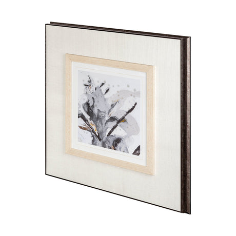Blooming Opalescent II by Mercana Studio Hand Embellished Framed Art Print Matted under Glass by Mercana at Eve Furniture