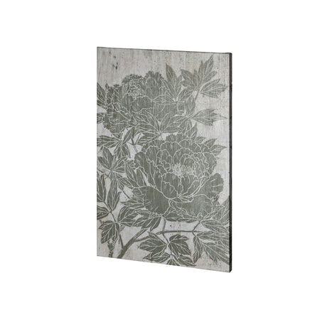 Blooming Peony I by Mercana Studio a Hand Embellished Textured Canvas by Mercana at Eve Furniture
