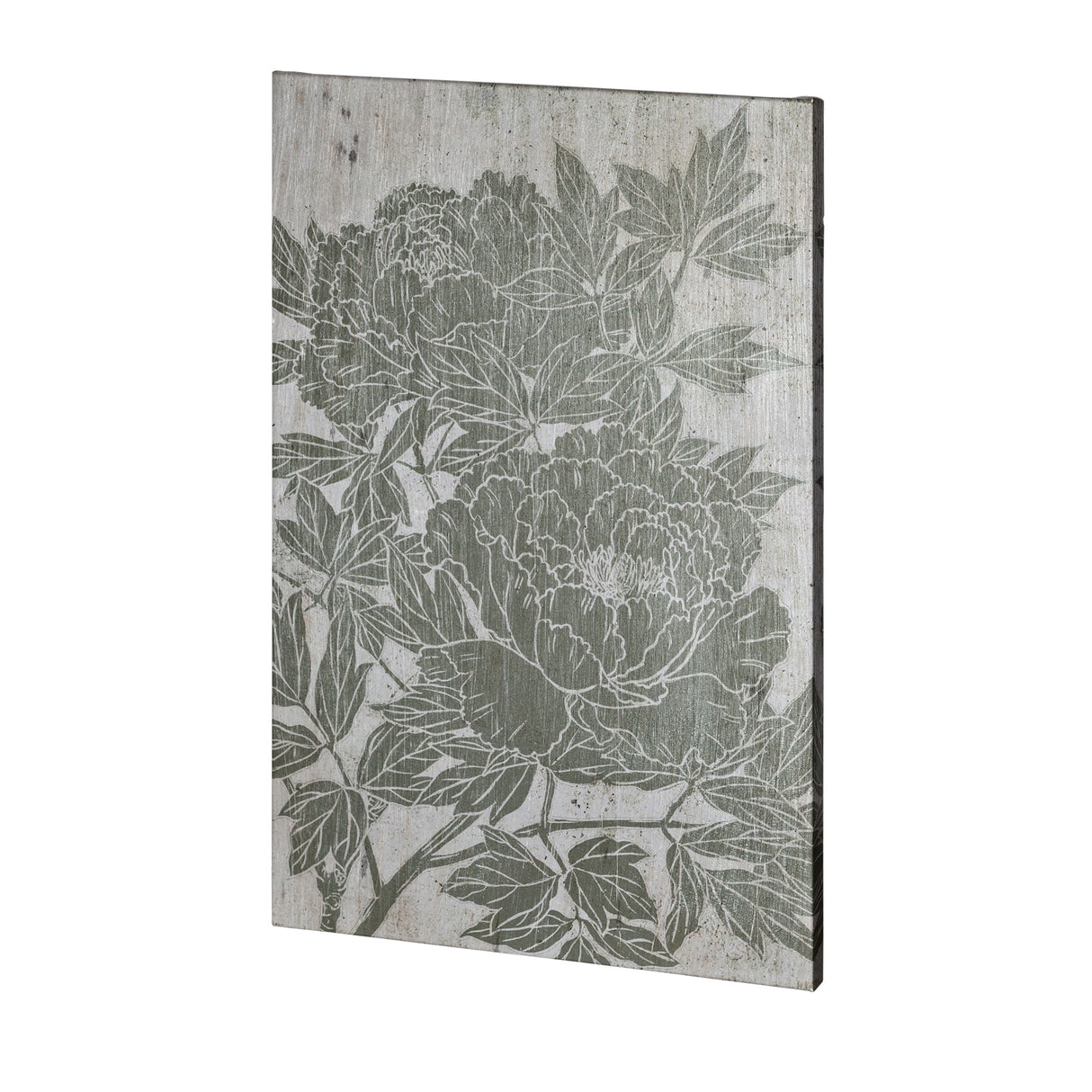 Blooming Peony I by Mercana Studio a Hand Embellished Textured Canvas by Mercana at Eve Furniture