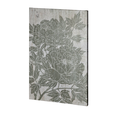 Blooming Peony I by Mercana Studio a Hand Embellished Textured Canvas by Mercana at Eve Furniture