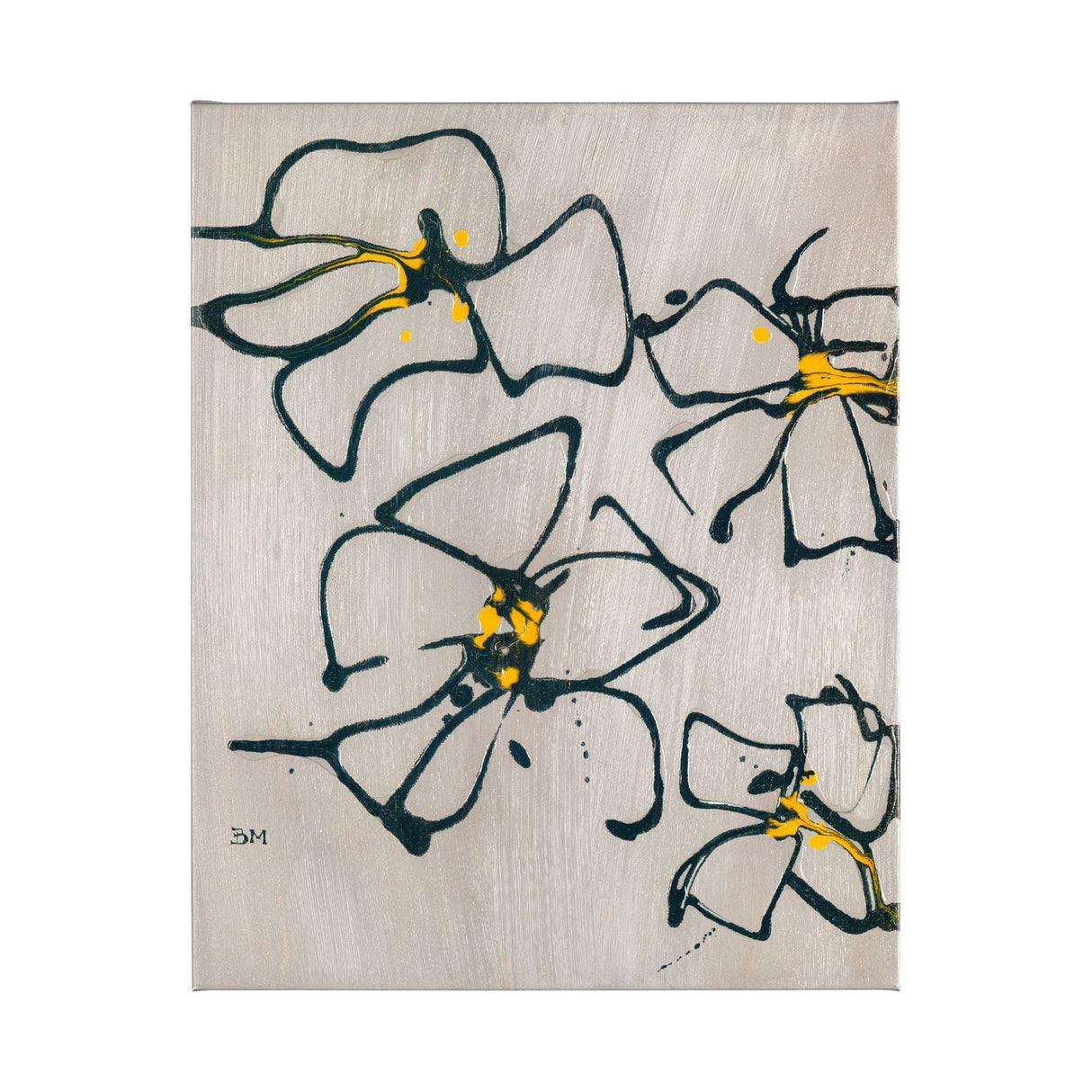 Blossom I by Mercana Studio a Hand Embellished Textured Canvas by Mercana at Eve Furniture
