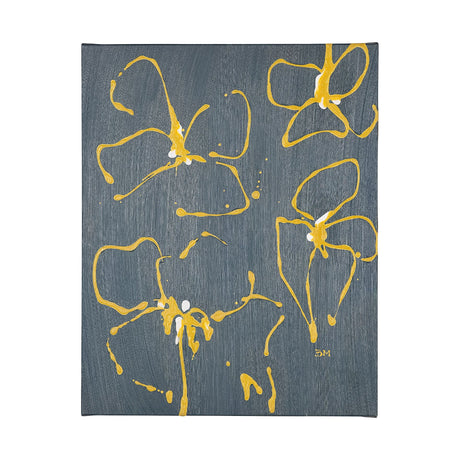 Blossom II by Mercana Studio a Hand Embellished Textured Canvas by Mercana at Eve Furniture