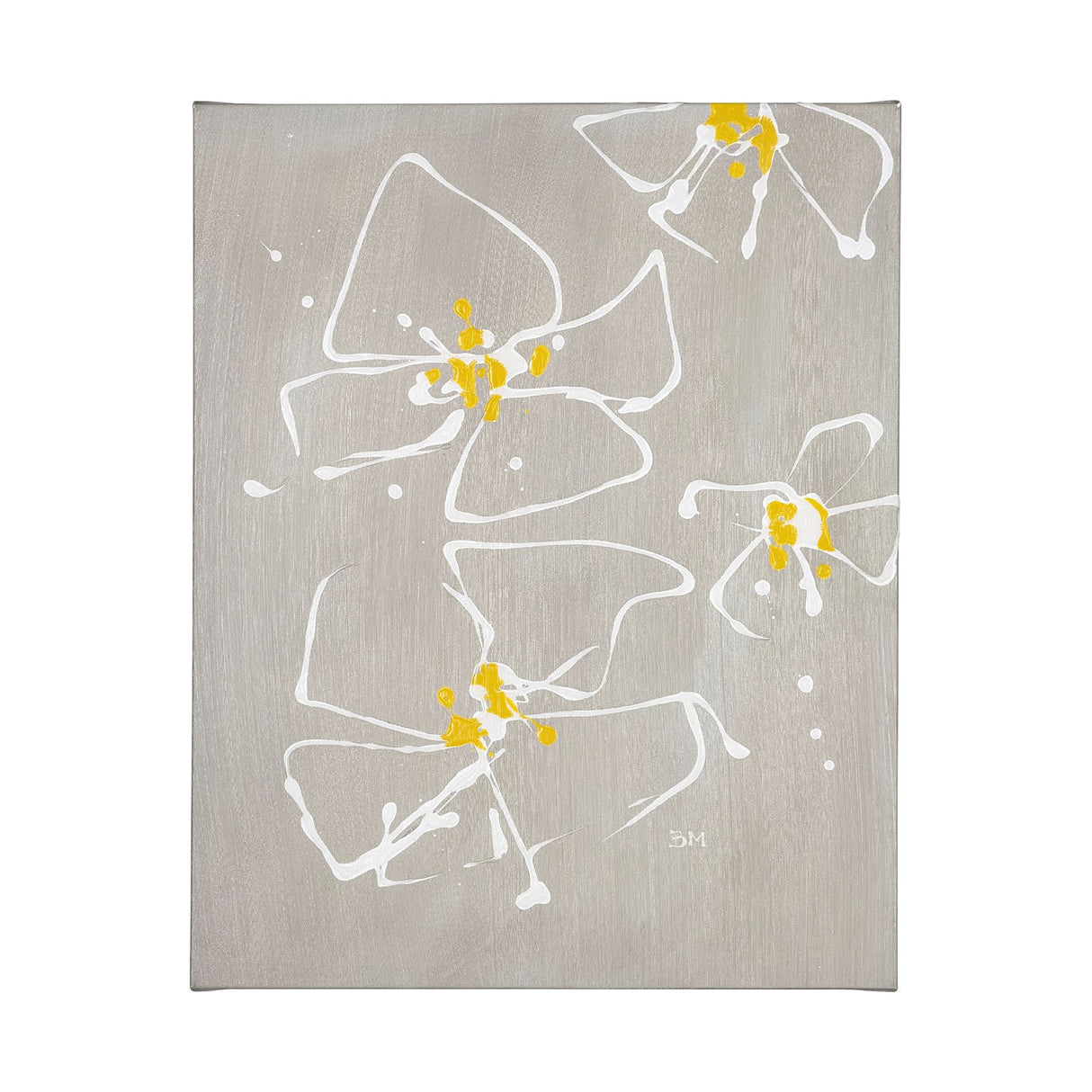Blossom III by Mercana Studio a Hand Embellished Textured Canvas by Mercana at Eve Furniture