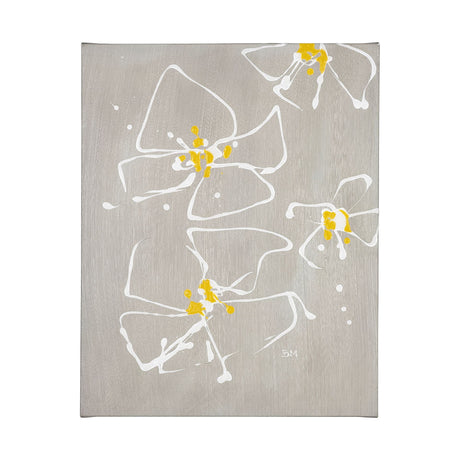 Blossom III by Mercana Studio a Hand Embellished Textured Canvas by Mercana at Eve Furniture