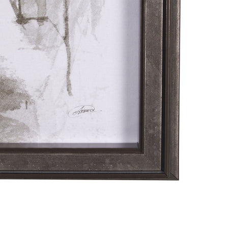 Blossoming Tree I by Mercana Studio a Hand Embellished Textured Framed Art Print by Mercana at Eve Furniture