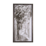 Blossoming Tree II by Mercana Studio a Hand Embellished Textured Framed Art Print by Mercana at Eve Furniture