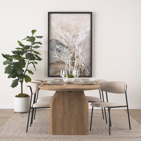 Blowing Grass I by Mercana Studio a Hand Embellished Textured Framed Art Print by Mercana at Eve Furniture