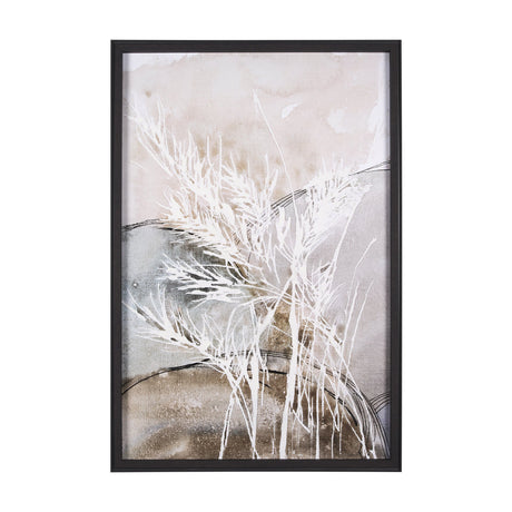 Blowing Grass I by Mercana Studio a Hand Embellished Textured Framed Art Print by Mercana at Eve Furniture