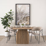 Blowing Grass II by Mercana Studio a Hand Embellished Textured Framed Art Print by Mercana at Eve Furniture