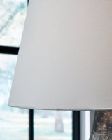 Bluacy Antique Gray Table Lamp by Ashley at Eve Furniture