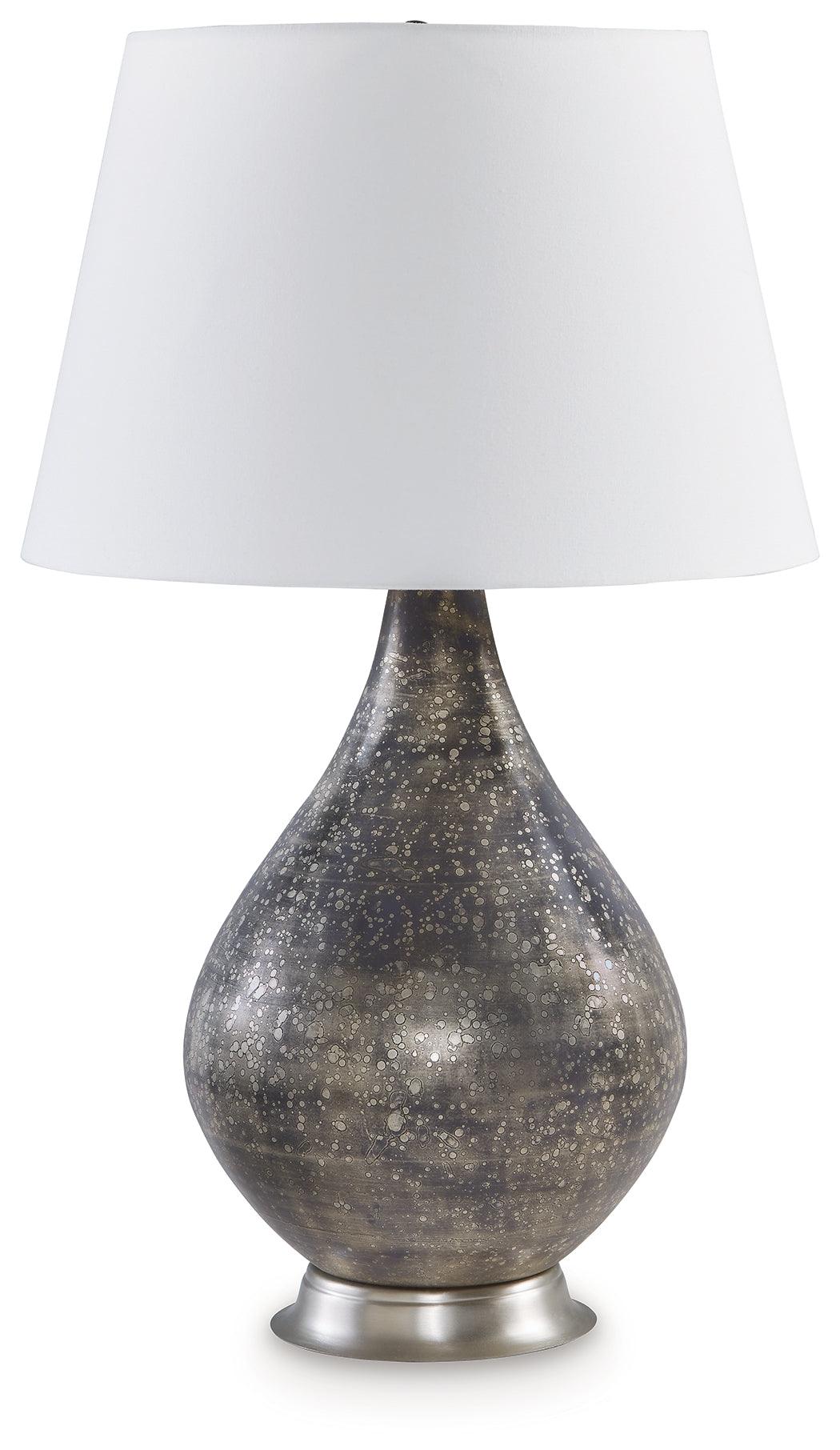 Bluacy Antique Gray Table Lamp by Ashley at Eve Furniture