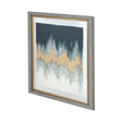 Blue Beat by Studio M a handmade Original Framed Artwork under Glass by Mercana at Eve Furniture