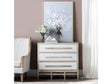 Blue Hills Brown/White Chest by Crestview at Eve Furniture