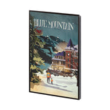 Blue Mountain by Mercana Studio a Hand Embellished Textured Framed Art Print by Mercana at Eve Furniture