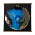 Blue Planet by Barbara Mercado a Framed Art Print Matted under Glass by Mercana at Eve Furniture