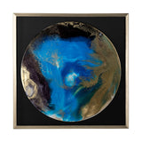 Blue Planet by Barbara Mercado a Framed Art Print Matted under Glass by Mercana at Eve Furniture