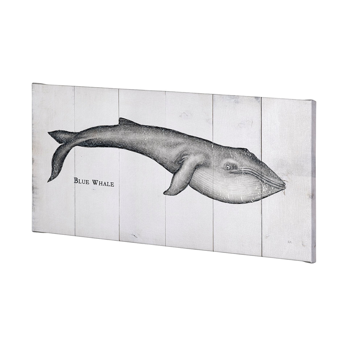 Blue Whale by Mercana Studio a Hand Embellished Textured Canvas by Mercana at Eve Furniture