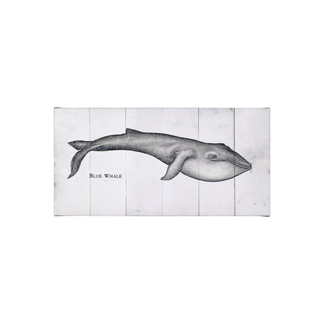 Blue Whale by Mercana Studio a Hand Embellished Textured Canvas by Mercana at Eve Furniture