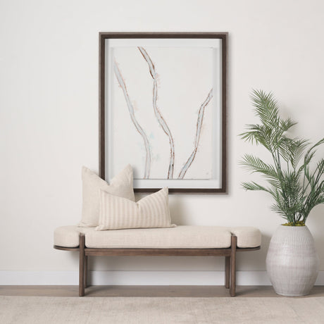 Blue Williow II by Studio M a Framed handmade Original Artwork by Mercana at Eve Furniture