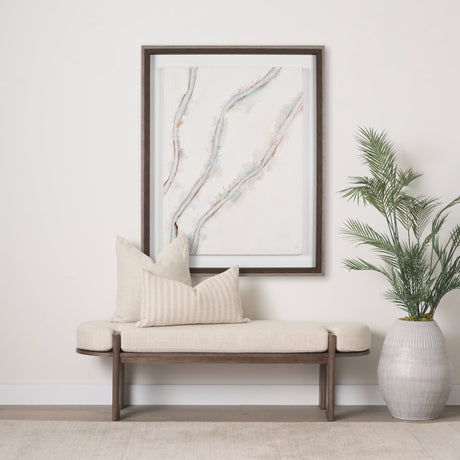 Blue Willow I by Studio M a Framed handmade Original Artwork by Mercana at Eve Furniture