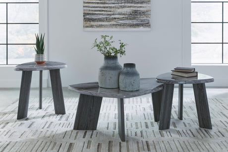 Bluebond Gray Table by Ashley at Eve Furniture