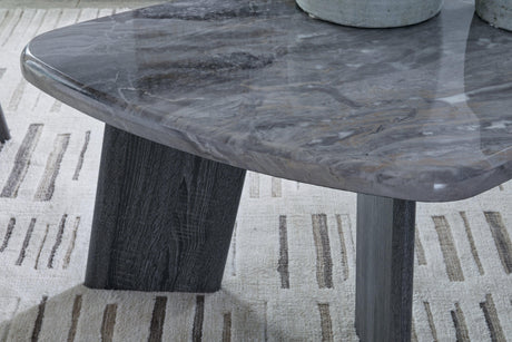 Bluebond Gray Table by Ashley at Eve Furniture