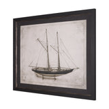 Bluenose II by Mercana Studio a Hand Embellished Framed Art Print by Mercana at Eve Furniture