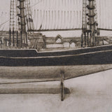 Bluenose II by Mercana Studio a Hand Embellished Framed Art Print by Mercana at Eve Furniture
