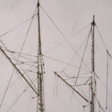 Bluenose II by Mercana Studio a Hand Embellished Framed Art Print by Mercana at Eve Furniture