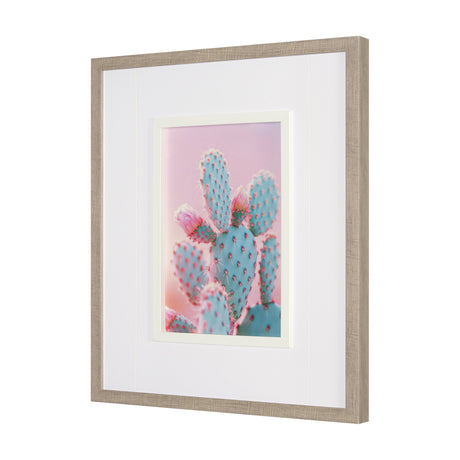 Blush Botanicals - Prickles by Philippe Hugonnard a Hand Embellished Framed Photo Art Print Matted u by Mercana at Eve Furniture