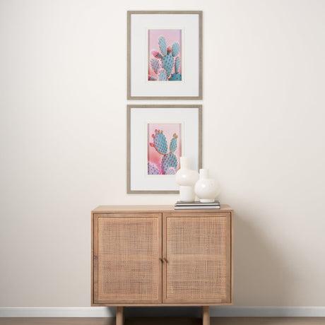 Blush Botanicals - Prickles by Philippe Hugonnard a Hand Embellished Framed Photo Art Print Matted u by Mercana at Eve Furniture