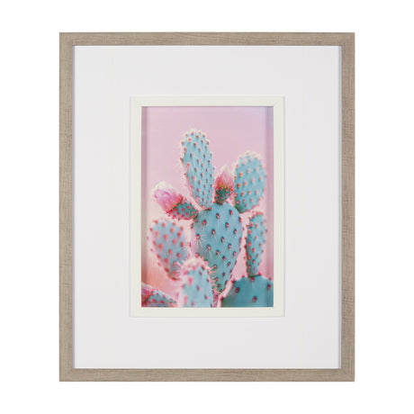 Blush Botanicals - Prickles by Philippe Hugonnard a Hand Embellished Framed Photo Art Print Matted u by Mercana at Eve Furniture
